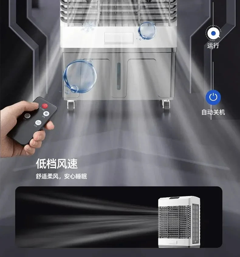Chigo Air Cooling Fan with Ice Box Powerful Cooling for Hot Summer Days LYH