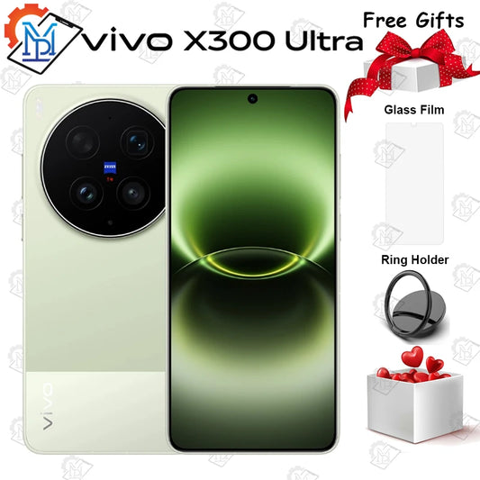 Original Vivo X300 Ultra 5G Mobile Phone Android Phone 6.7Inch AMOLED 100W Charge IP68 Waterproof Unlocked Smartphone