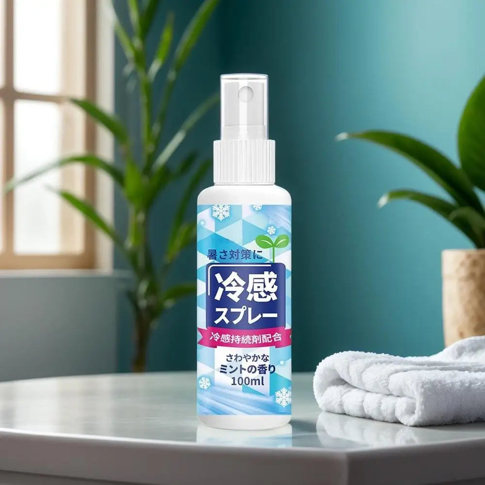 Cooling Spray Outdoor Sun Protection And Cooling Spray,Cooling Spray Students Summer An Excellent Anti-Heat And Cooling Solution