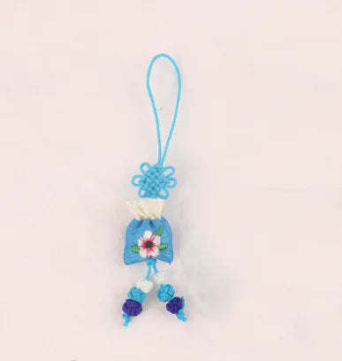 10 Pcs Y2K Bag Charms - Cute Embroidered Butterfly, Fish & Flower Pendants for Keychain, Phone Case Lanyard, Purse Accessory