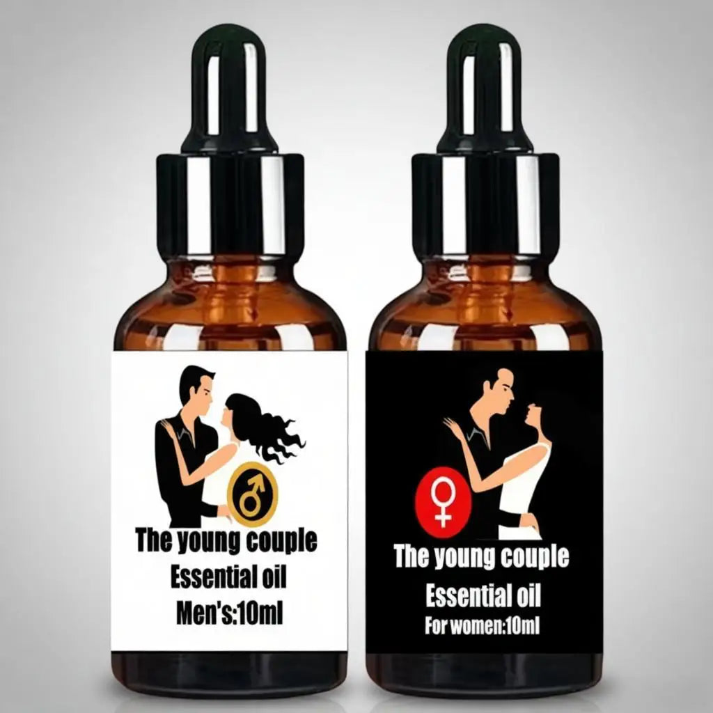 Young Couple Pheromone Essential Oil Love Spell Fragrance Irresistible Attraction Enhance Romance Emotional Connection Perfume