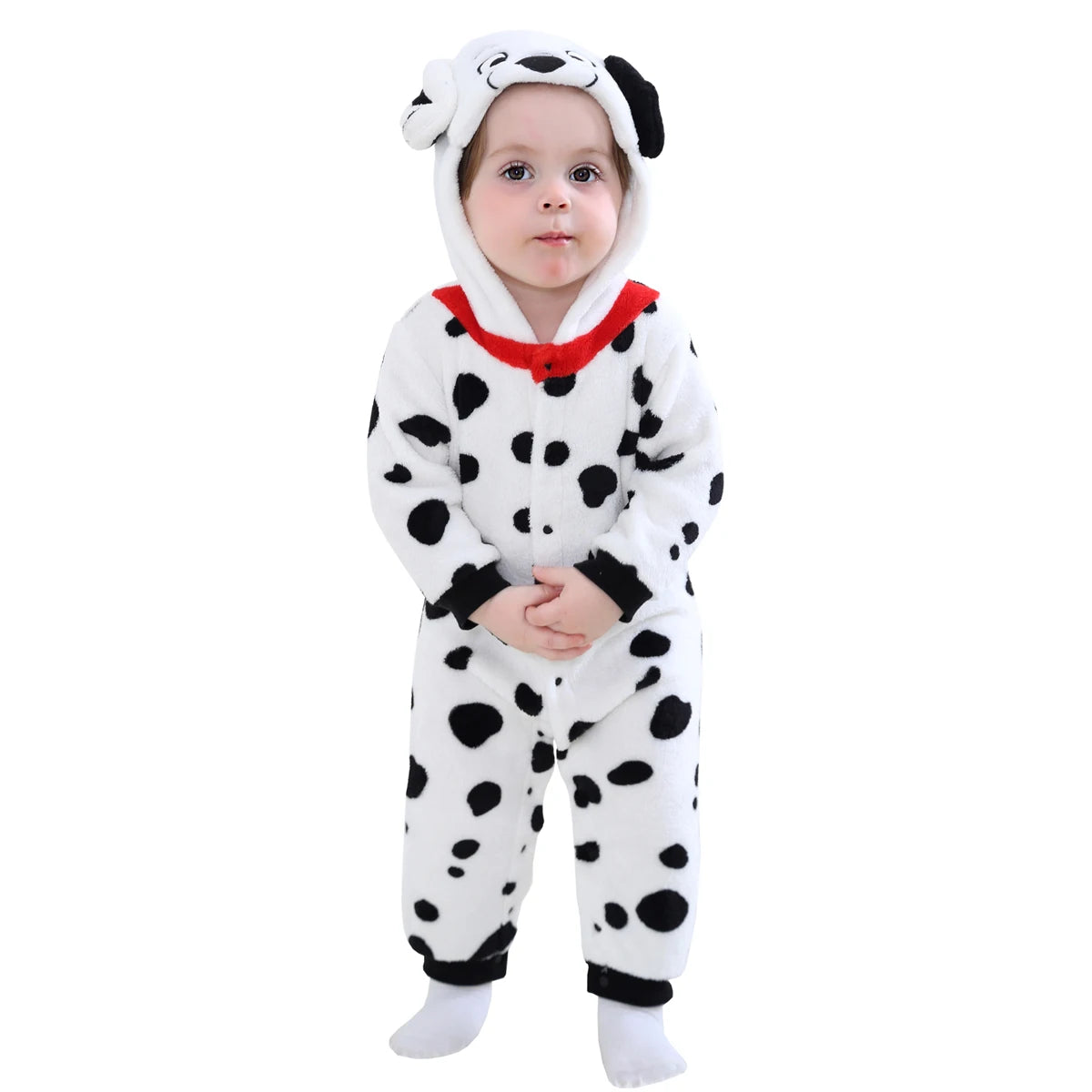 Baby Rompers Boy Winter Clothes Christmas Deer Costume Toddler Flannel Cosplay Overall Infant Girls Boys Jumpsuit 0-5 Years