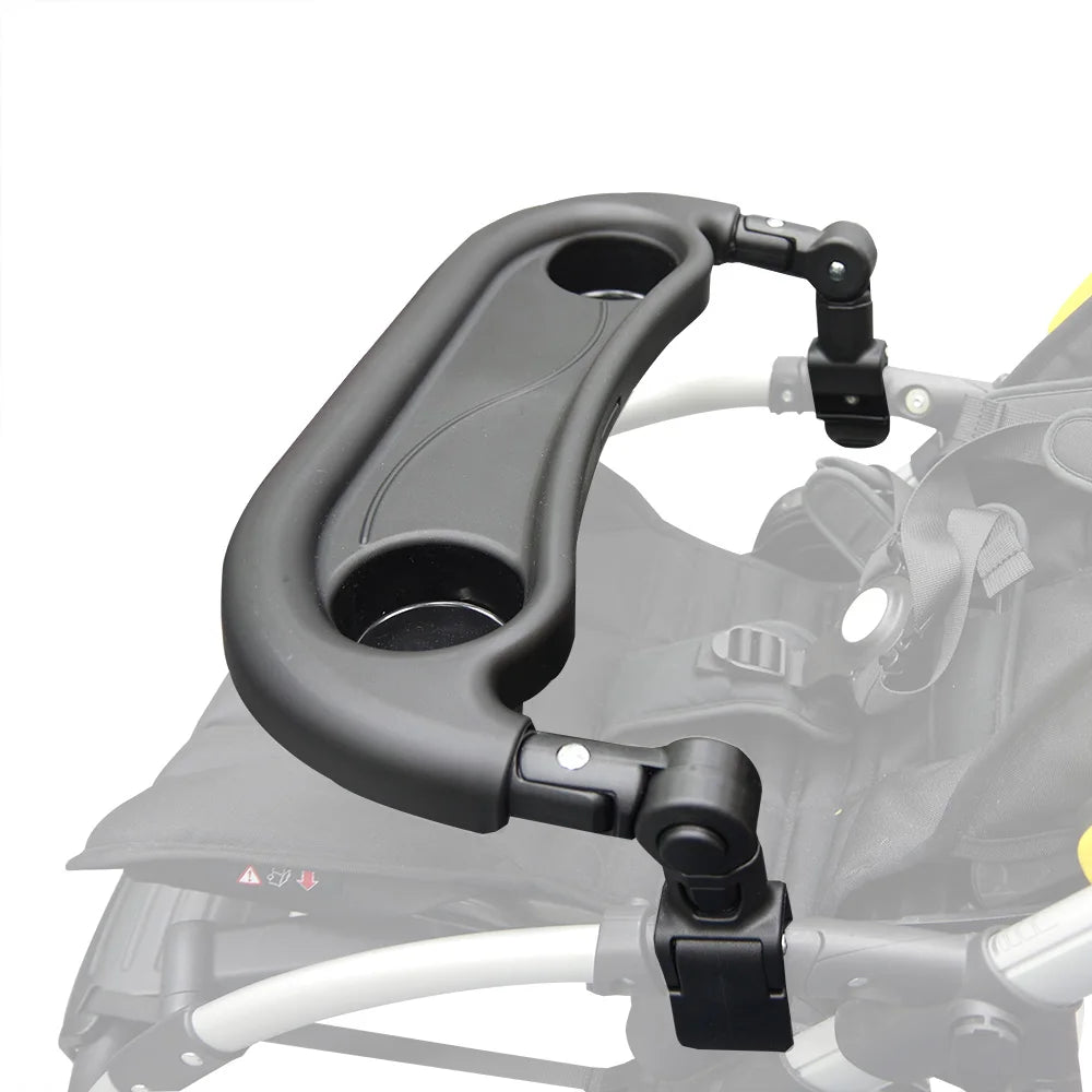 Baby Stroller Accessories Bumper Bar for Bugaboo Bee3/5 & Babyzen yoyo Armrest Handlebar Dinner Plate PU leather Pram Accessory