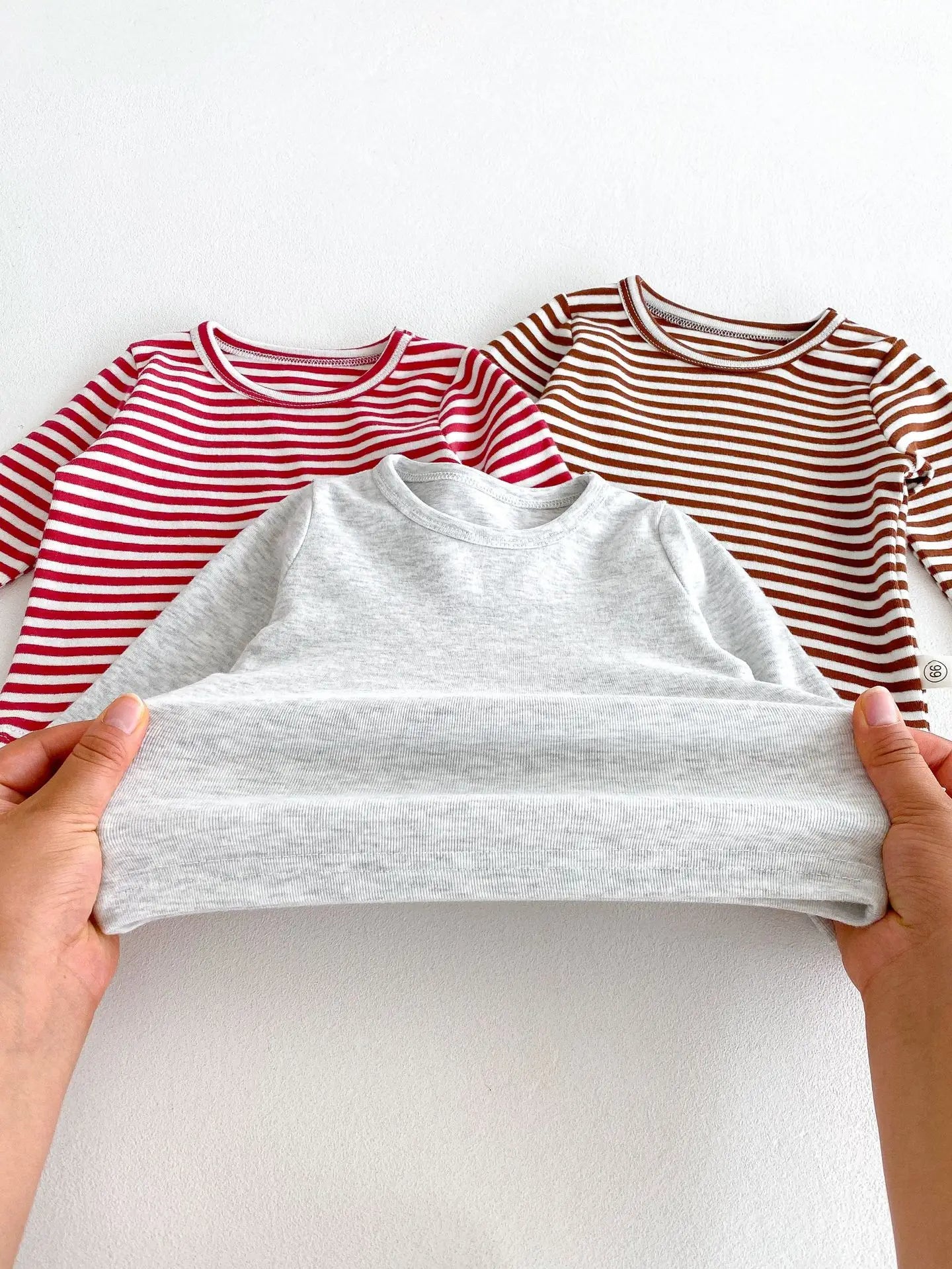 Baby Girl Boy Autumn Winter Christmas Cute Sleeveless Bodysuit Long Sleeve Striped Top Pants Infant Bibs Newborn Clothes B6091