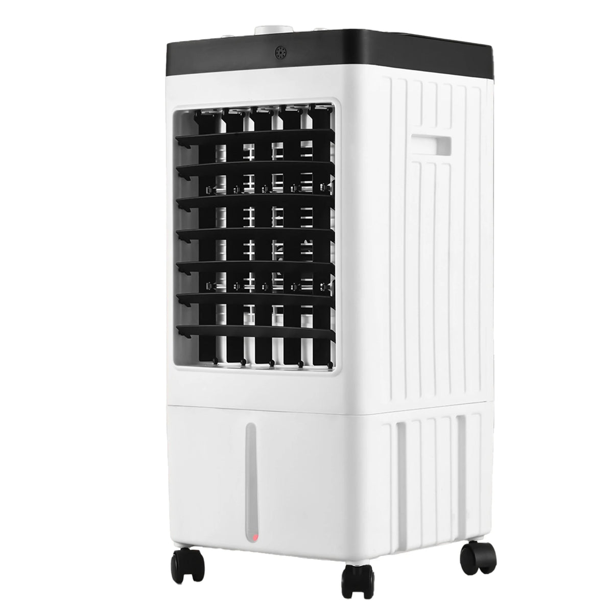 Evaporative Air Cooler 100° Oscillation Swamp Cooler with Remote Control / 2 Ice Boxes / 2.11 Gal Water Tank 1-7H Timer