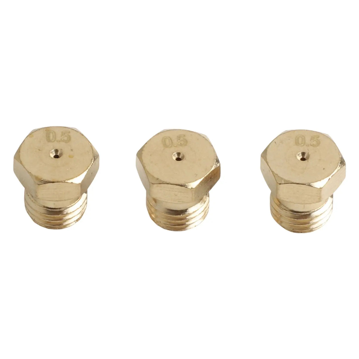 20pcs/set Burner Nozzle 0.5mm Propane Burner Orifice Kit Propane Gas Conversion Kit For LPG Burner Nozzle Outdoor Cooking