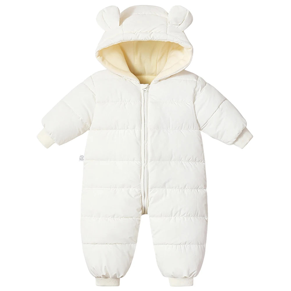 LPATTERN Toddlers Winter Romper,Hood Windproof Babies Jumpsuits,Infant Boys Overalls,Girls Sonwsuits,Warm Children's Outfits