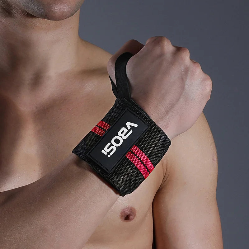 Heavy Duty Wrist Wraps for Weightlifting, Ergonomic Wrist Support Straps, Perfect for Powerlifting, Bodybuilding & Fitness
