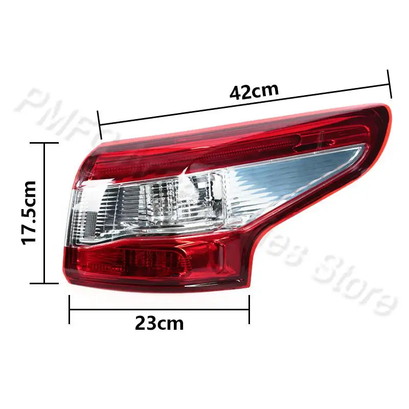 Car Tail Light Assembly Rear Turn Signal Light Stop Brake Lamp Fog Lamp For Nissan Qashqai 2014-2016 26555-4EA5A,26550-4EA5B