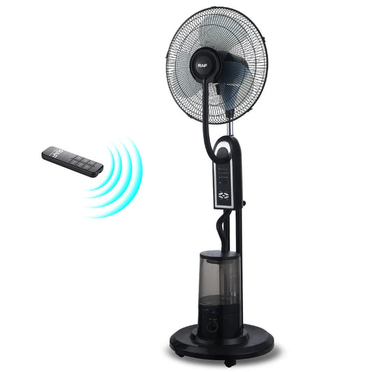 Floor-standing Household Remote Control Fan Can Add Water, Humidify And Ice, Powerful Atomization And Cooling Electric Fan
