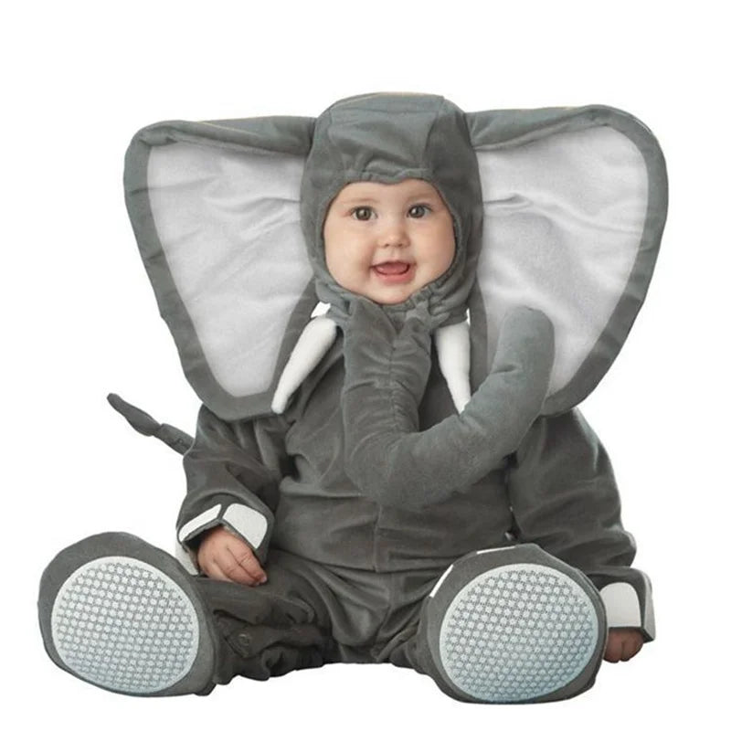 Halloween Baby Boy Girl Clothes Romper Onesie Newborn Toddler Christmas Rompers Flannel Warm Soft Baby Infant Costume
