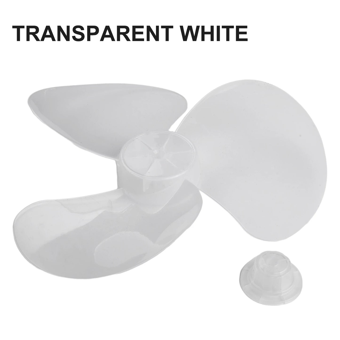 12" Plastic Fan Blade 3 Leaves Home Improvement Radius 14cm Standing Pedestal Floor Wall Table Fanner Practical