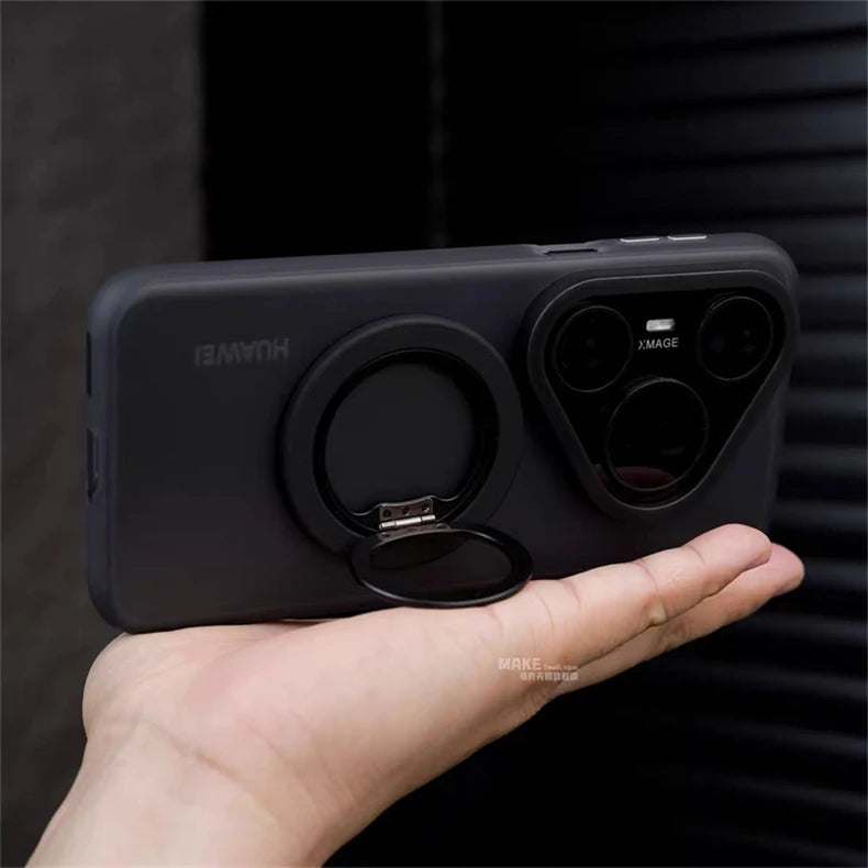 For Huawei Pura 80 Ultra case Pura 70 80 Pro Plus Magnetic Matte Clear Case Hard Shell Shockproof Bumper Protective Cover