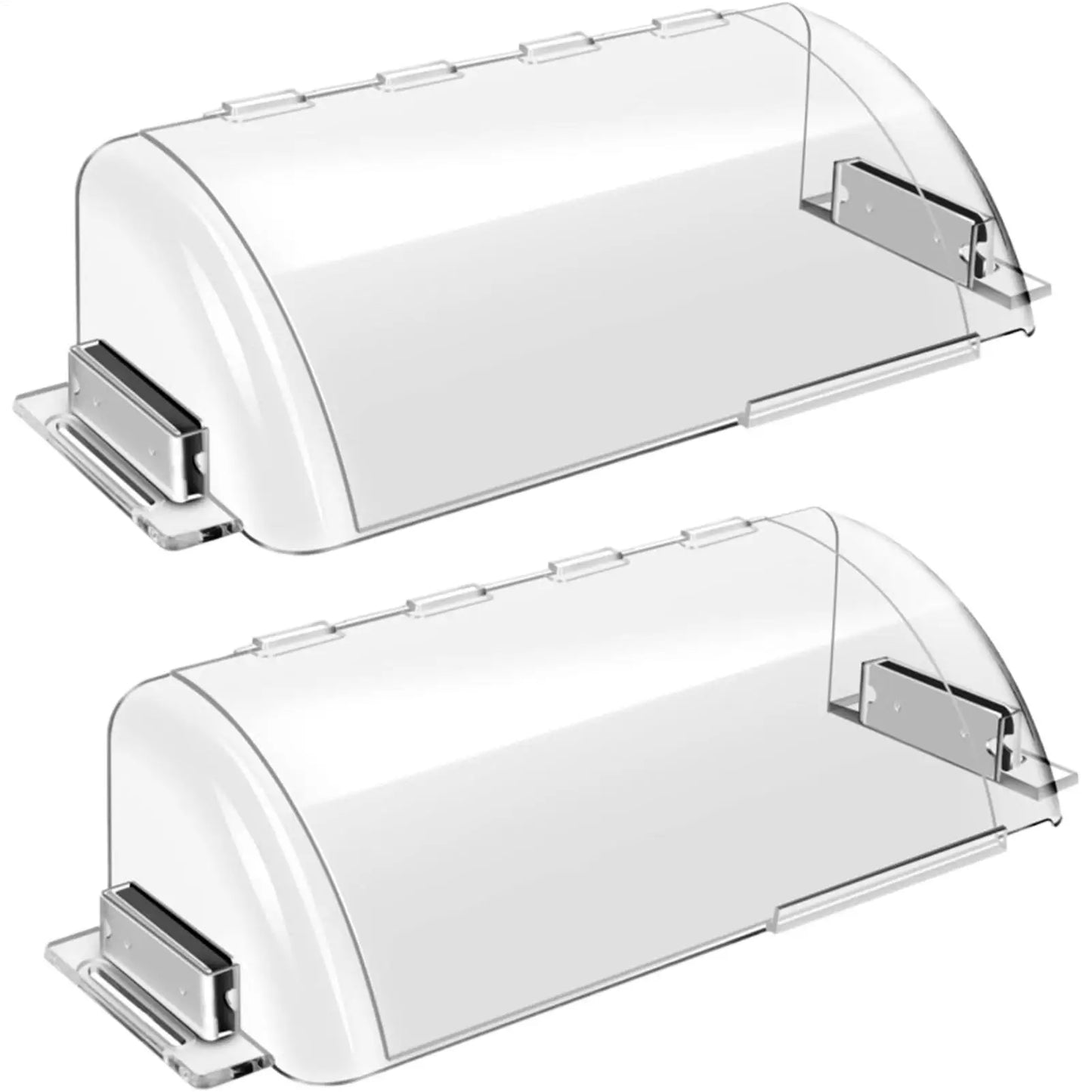 Home Air Vent Deflector PC Magnetic Heat Register Deflector Outlet Shield Air Vent Diverter Double-layer Floor Vent Deflector