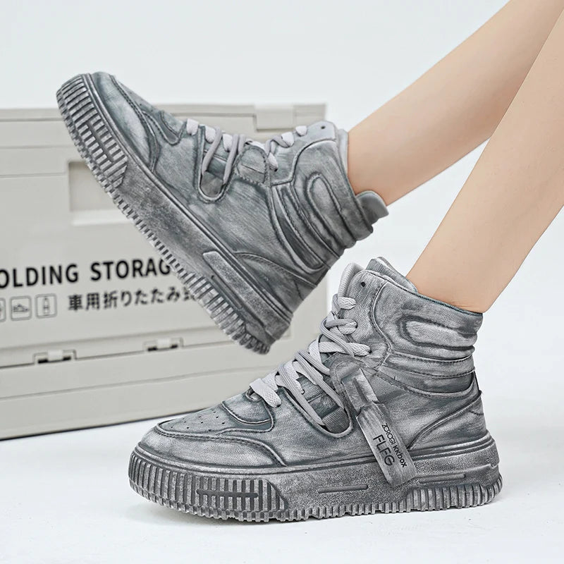 Boyfriend A Birthday Gift Soft Comfortable Non Slip Wear Resistant Sole Daily Casual New Men's Shoes Retro Manga Men's Sneakers