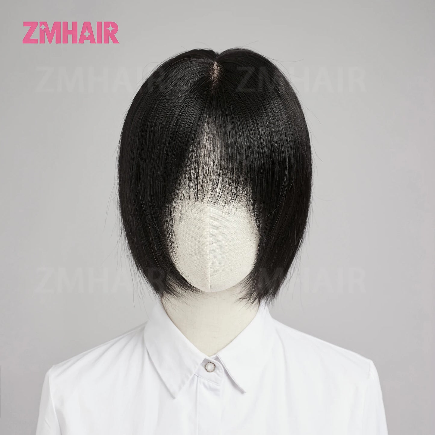 Luxury Kosher Sheitel 100% European Virgin Hair Silk Base Wig Short Bob Human Hair Jewish Wig Soft & Natural