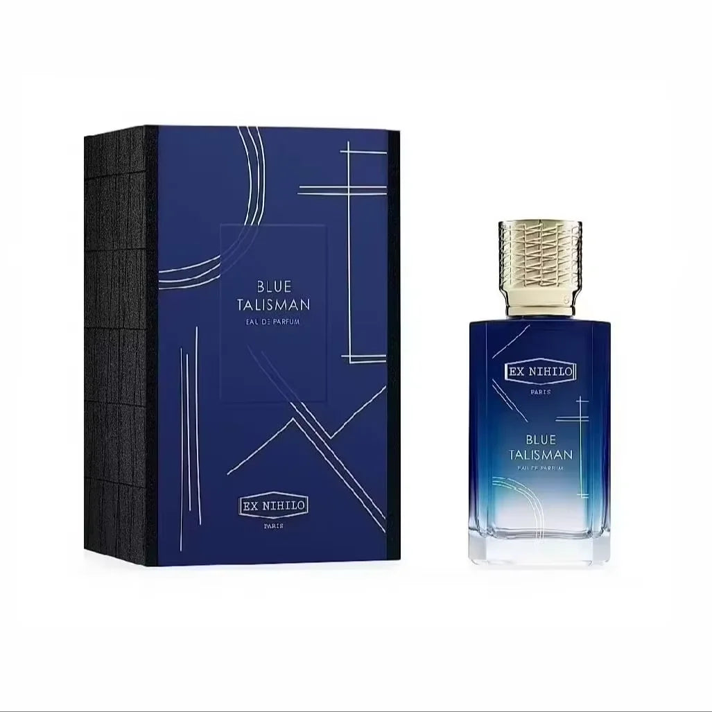 Mystique of The Blue Talisman 100ml Luxury Unisex Perfume Enchanting Woody Floral Scent with Pheromones, Long Lasting Cologne