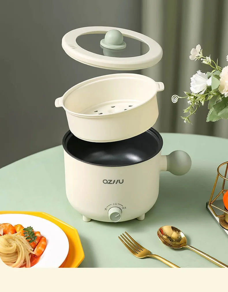 Mini Pot for Baby Electric Rice Pot Multicooker Hotpot Stew Heating Pan Noodles Eggs Soup Porridge Steamer Rice Cookers