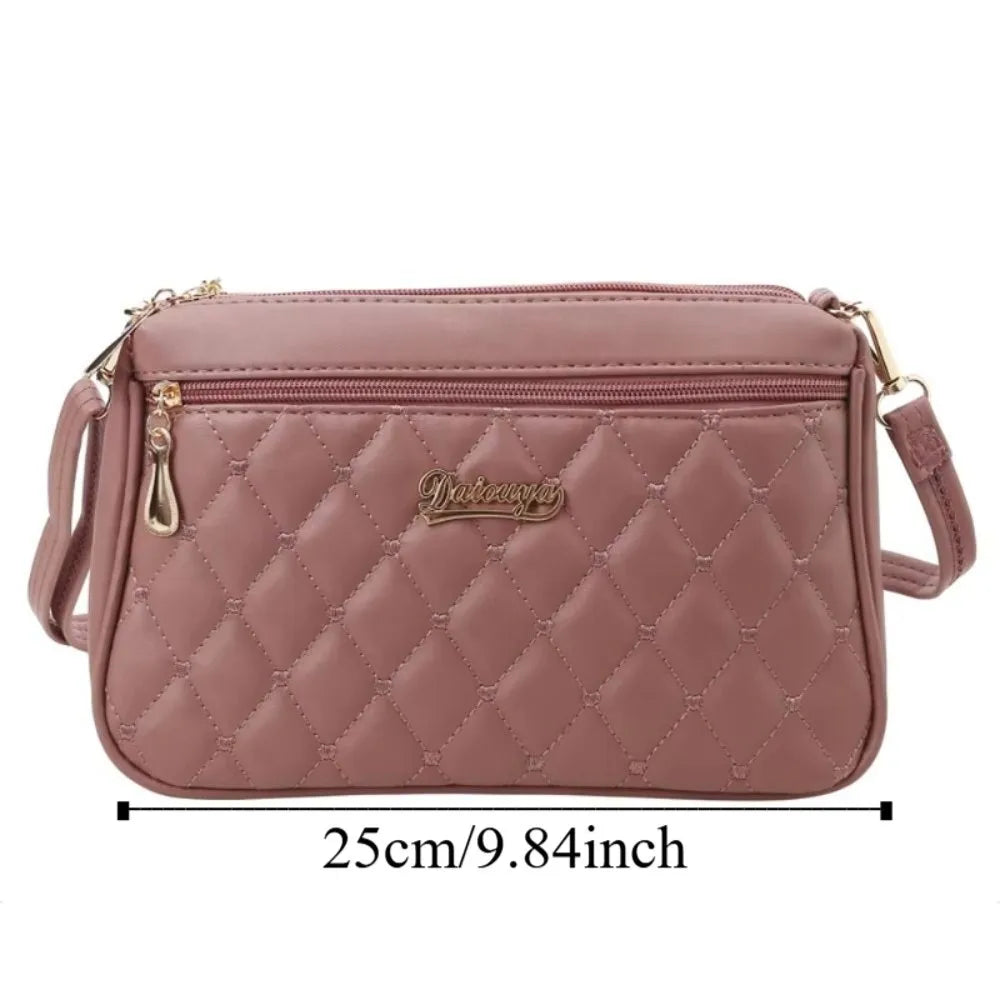 PU Leather PU Leather Crossbody Bags Large Capacity Carrying Female Shoulder Bag Multifunctional Portable Luxury Women Handbags