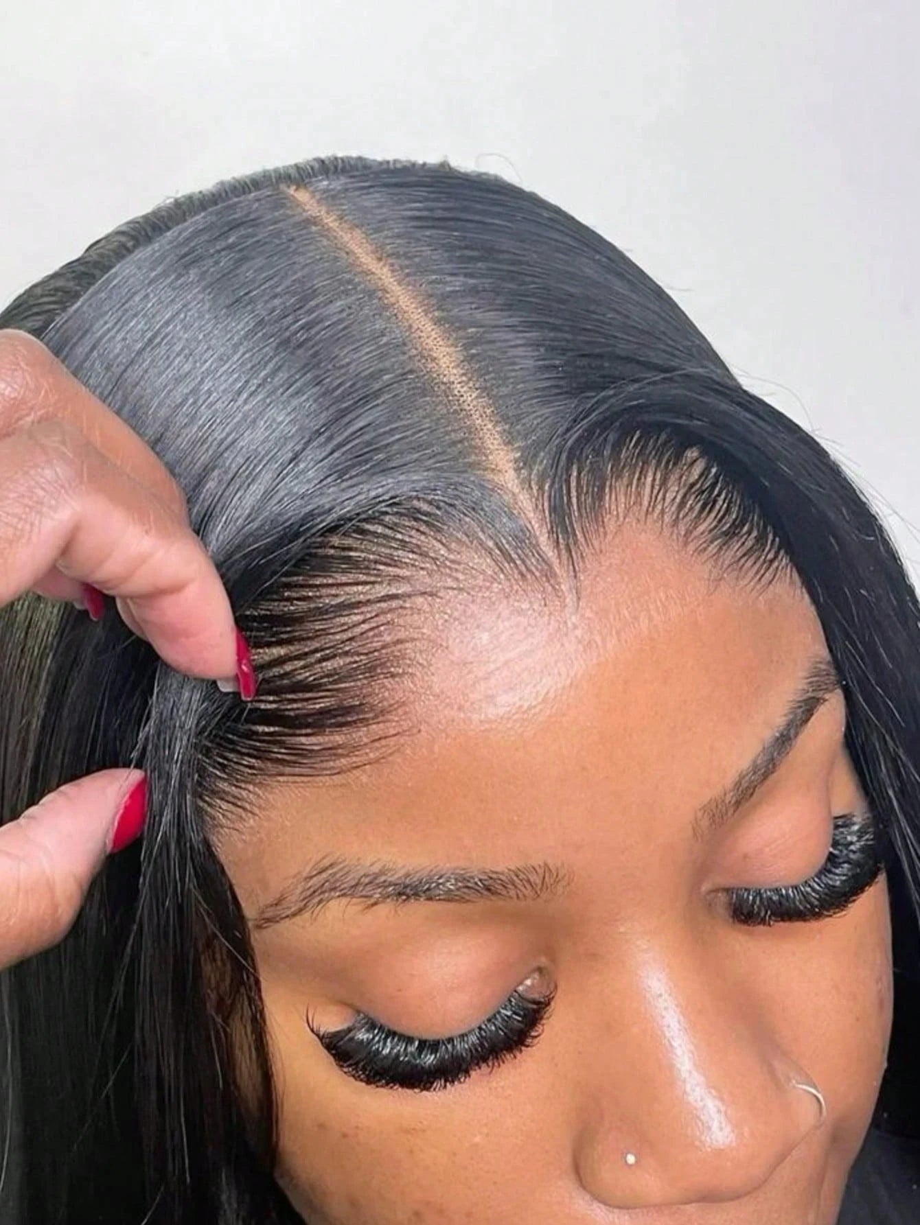 13x4 13x6 5x5 HD Transparent Lace Front Human Bling Hair Wigs For Women Pre Plucked Brazilian 36 30in Straight Lace Closure Wigs