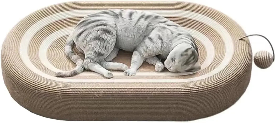 Cat Scratching Nest, Household Multifunctional Sisal Cat Scratching Board Sofa Bed Dual-purpose Scratch-resistant Large Cat Bed