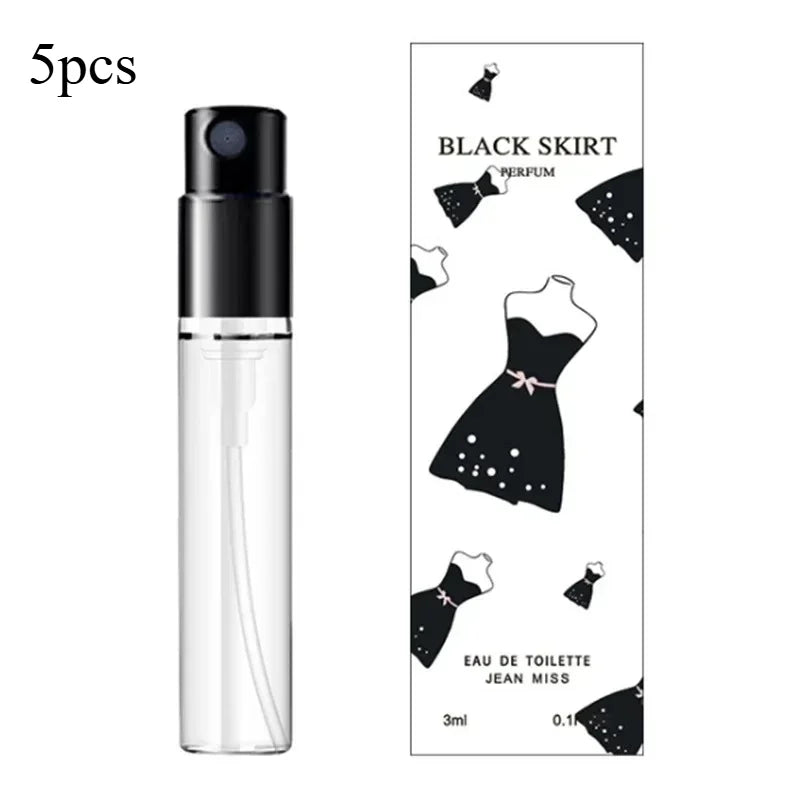 5pcs 3ml Q Style Brand Pheromone Perfume for Women Men Atomizer Beautiful Packaging Fashion Lady Sample Long Lasting Taste