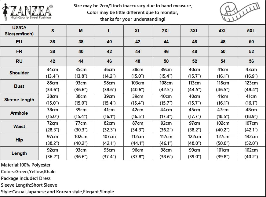 ZANZEA Women Chic Pleated Wrap Dress 2024 Summer Elegant Puff Short Sleeve Party Dress Vintage Cocktail Dress Sexy Slim Vestidos