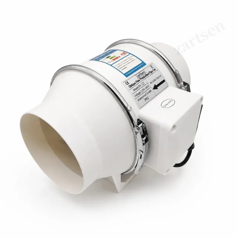 Remote Control Exhaust Pipe Fan Ventilation Fan Pipe Fan Inline Duct Fan Ventilation Exhaust Blower Fans Quiet For Ducting