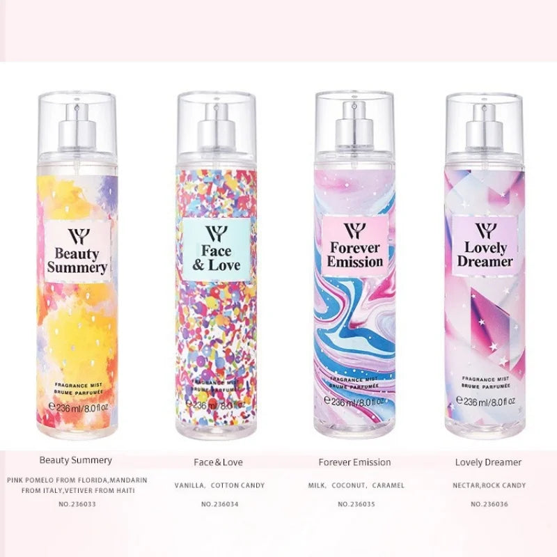 Women Secret Flower Season Perfume 236ml Body Mist Victoria Charm Lasting Body Spray Fresh Fruity Deodorant Purifying Air Spray