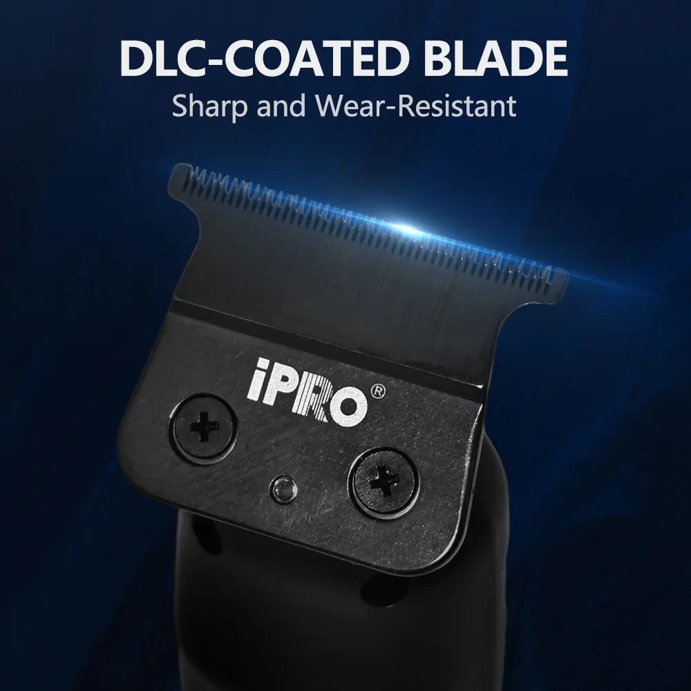 iPRO S1082 Professional Electric Hair Clipper 7700RPM High Speed 1600mAh Long Battery Life Magnetic Comb Attachment Set