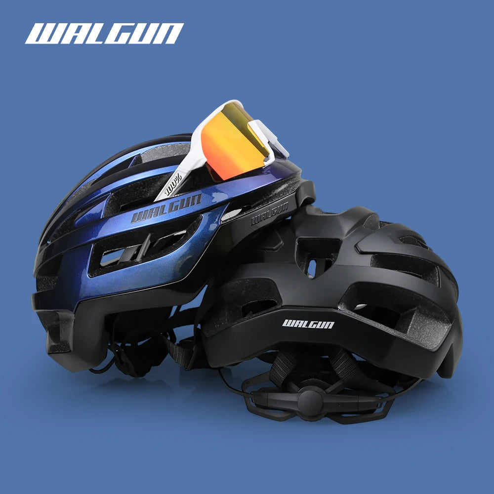 WALGUN New Ultralight Cycling Helmet Safety Cap Bicycle Helmet for Racing Bike Equipments Road MTB Adult Bike Helmets 240g