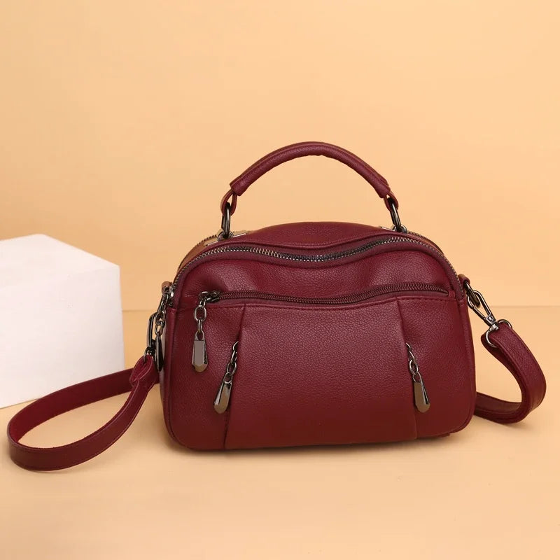 Luxury Women Handbags Designer Brand Leather Shoulder Bag Female Fashion Crossbody Bags for Women Clutch Purse Sac A Main