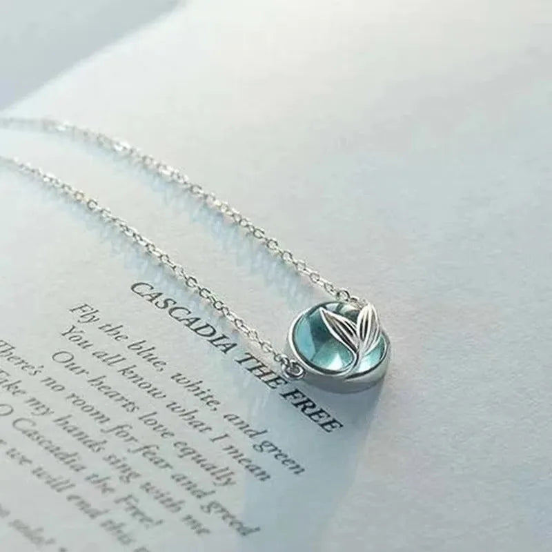 VENTFILLE  925 Sterling Silver Black Agate Necklace for Women Girl Snake Bone Chain Water Drop Jewelry Gift Dropshipping