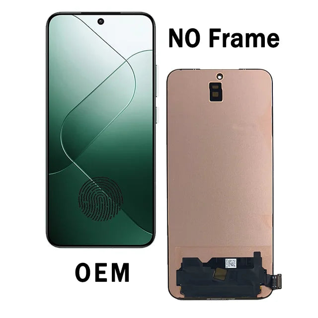 6.36" OEM Display For Xiaomi 14 LCD Display Touch Screen Digitizer for Xiaomi 14 23127PN0CC 23127PN0CG LCD Screen Replacement