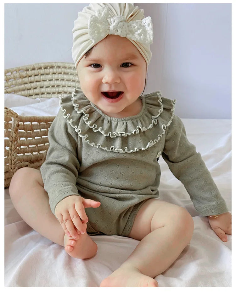 baby girls rompers cute cotton baby boys onesie triangle climbing suit