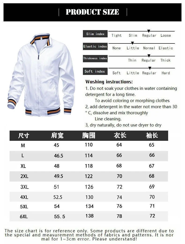 Autumn Winter Men's Stand Collar Casual Zipper Jacket Outdoor Sports Coat For Harley Davidson Motorcycle Styling Accessories
