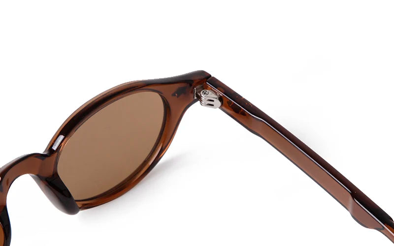Retro Small Oval Sunglasses Women Brand Design Rivet Blue Tortoise Shell Sun Glasses Outdoor Men Shades Female UV Oculos De Sol
