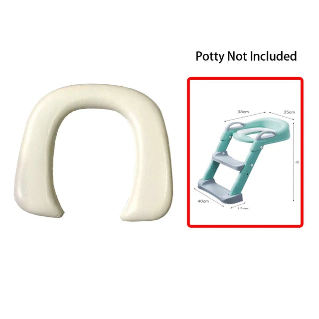 Soft Children's Pot Cushion Baby Potty Ladder Road Pots Mat Toilet Seat Cover Mats Potties Trainer Cute Chick Panda Cow WC Pad