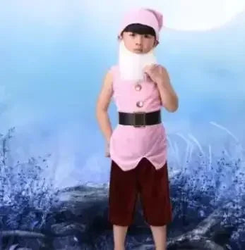 2025 Halloween Carnaval Cosplay vêtements noël Performance sept nains Costume pour enfants Costumes de noël pour enfants