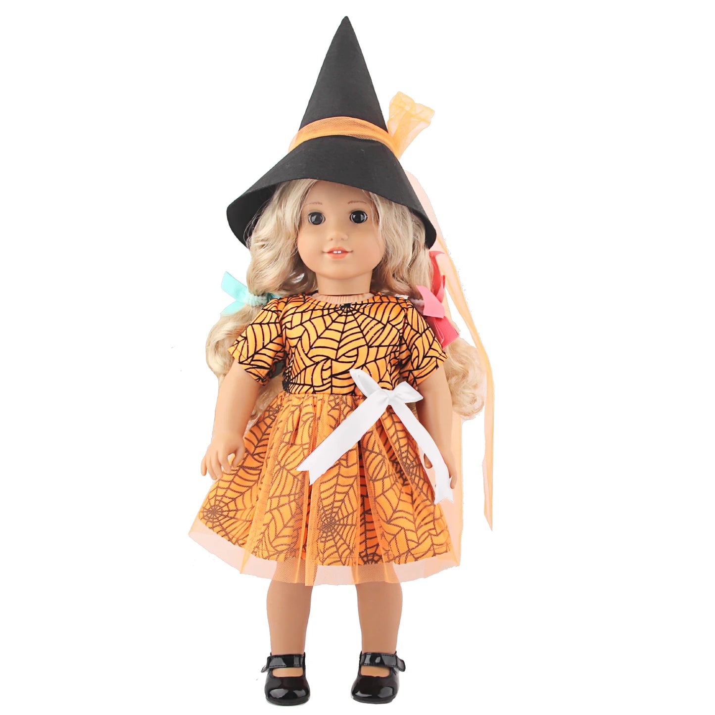 Halloween Doll Clothes Festival Pumpkin, Skeleton Costumes For 18 Inch American&43cm Baby New Born,OG,Life Girl Doll Accessories