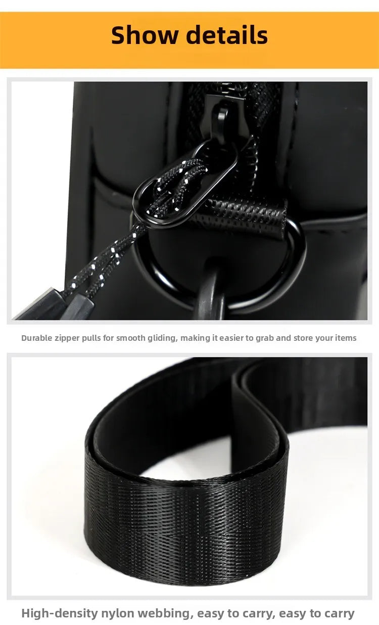 New Style Casual Diamond-patterned Single-shoulder Fashionable Mobile Phone Bag - Premium Men's and Women's Crossbody Small Bag