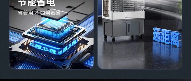 Chigo Air Cooling Fan with Ice Box Powerful Cooling for Hot Summer Days LYH