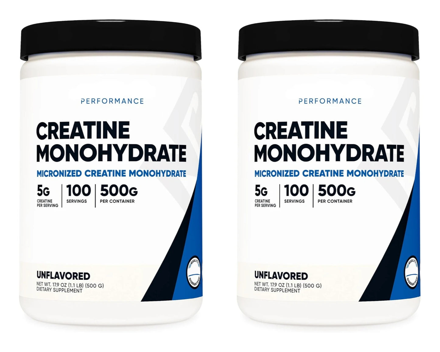 Creatine Monohydrate Micronized Powder Unflavored 5g Per Serving 100 Servings Muscle Energy Strength Power Support 500g