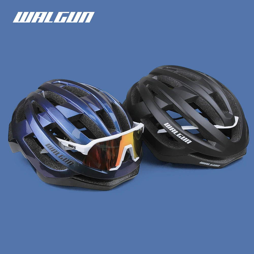 WALGUN New Ultralight Cycling Helmet Safety Cap Bicycle Helmet for Racing Bike Equipments Road MTB Adult Bike Helmets 240g