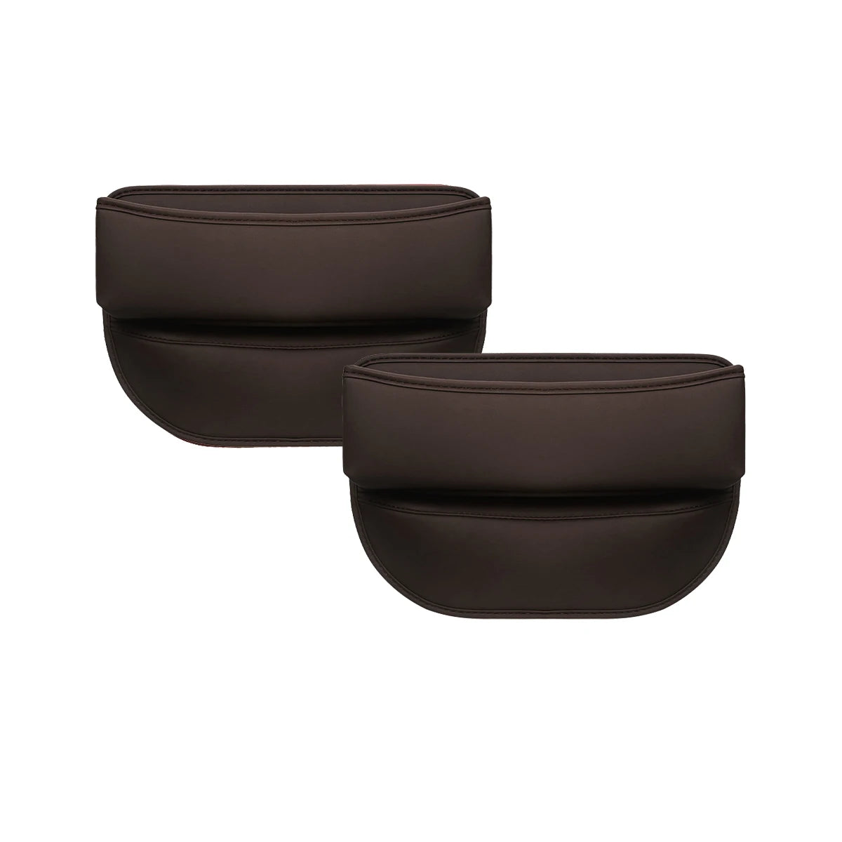 1 pair Universal Car Seat Gap Organizer Auto Console Side Pocket Seat Crevice Storage Box Interior Accessory