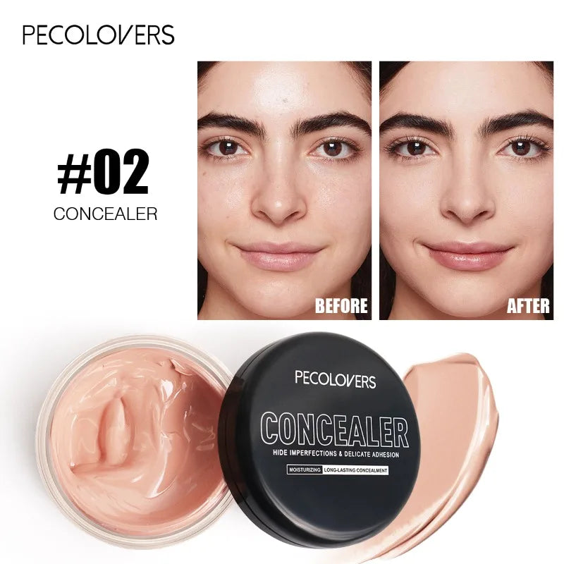 Multi-color Concealer, Dark Circles Covering, Facial Blemishes, Waterproof and Sweat-proof, Long-lasting Natural Concealer