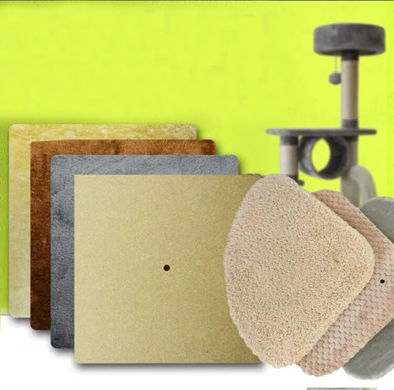 DIY Cat Tree Accessories Cat Scratching Post Scratch Support Ceiling Cat Climbing Tower Platform Cat House Hammock Pet Furniture