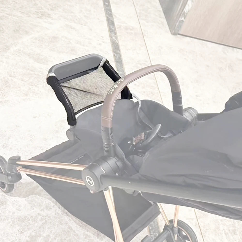 Footrest For Cybex Mios/2/3 Buggy Foot Support Net Mesh Structure With Zipper Reflective Strip DIY Baby Stroller Accessories
