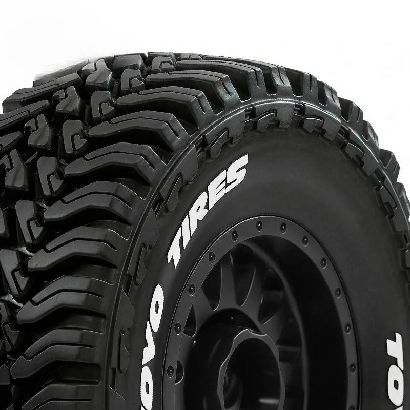 FOR 1/14 1/16 Racing Truck Tires Rubber Tyres 12mm Hex for RC Car ARRMA MOJAVE HPI HSP Tamiya MJX 14211 HBX 3100a Q130c SCYWltoy