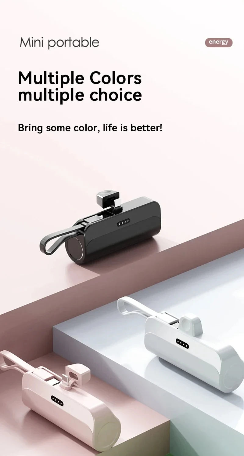 Lenovo 2026 500000mAh Ultra Slim Power Bank Super Fast Charging High Capacity Portable External Battery USB C for Android iPhone